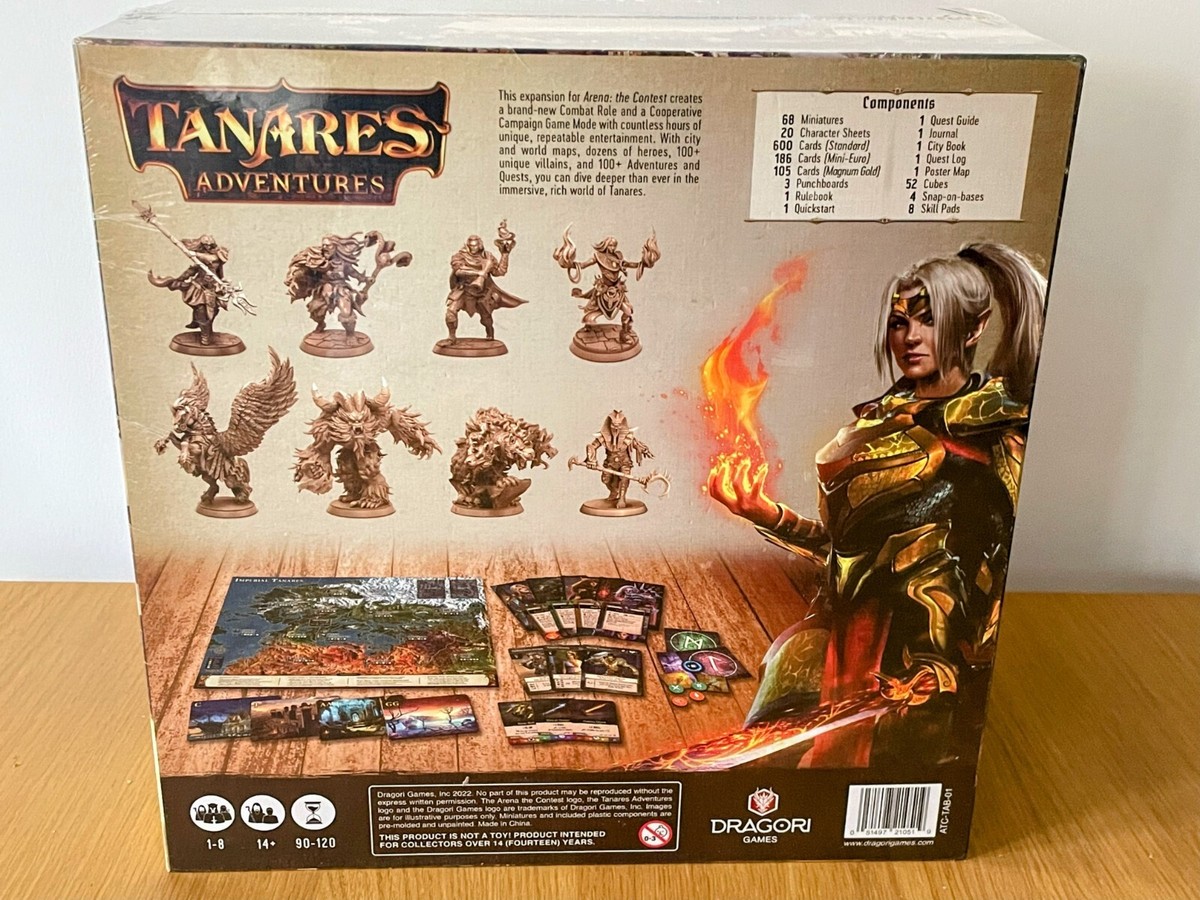 Arena: The Contest – Tanares Adventures Expansion - New, Sealed | eBay
