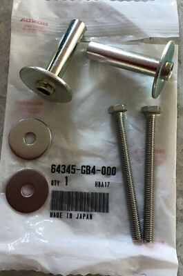 Original Honda C90 Beinschild Spacer (64345-GB4-000) Edelstahl Befestigungssatz 