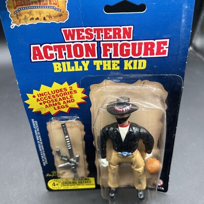 1991 Imperial Legends Of The Wild West Billy The Kid Action Figure