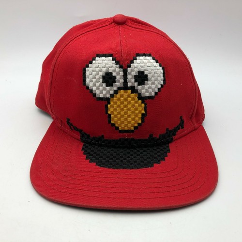 Elmo Face Snapback Baseball Cap Baseball Hat Sesame Street Adjustable Size