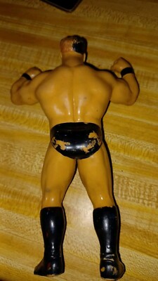 WWF LJN Wrestling Superstars '89 Series 6 Black Card Warlord 1989