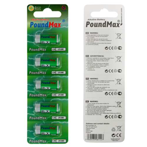 25 X Super 910A LR1 N Type MN9100 1.5V Alkaline PoundMax Batteries - Picture 7 of 8
