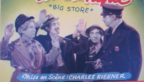 THE BIG STORE (1941) Belgian Poster On Linen, Marx Bros, Margaret Dumont, MGM - 第 6/8 張圖片