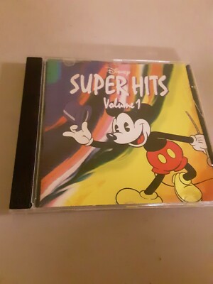 Disney MICKEYS SUPER HITS Greatest Hits Vol. 1 - Audio CD IN SPANISH RARE!  89