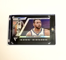 2020-21 Panini Flux HOLO SILVER PRIZM Stephen Curry Flow Motion #6 W/Case