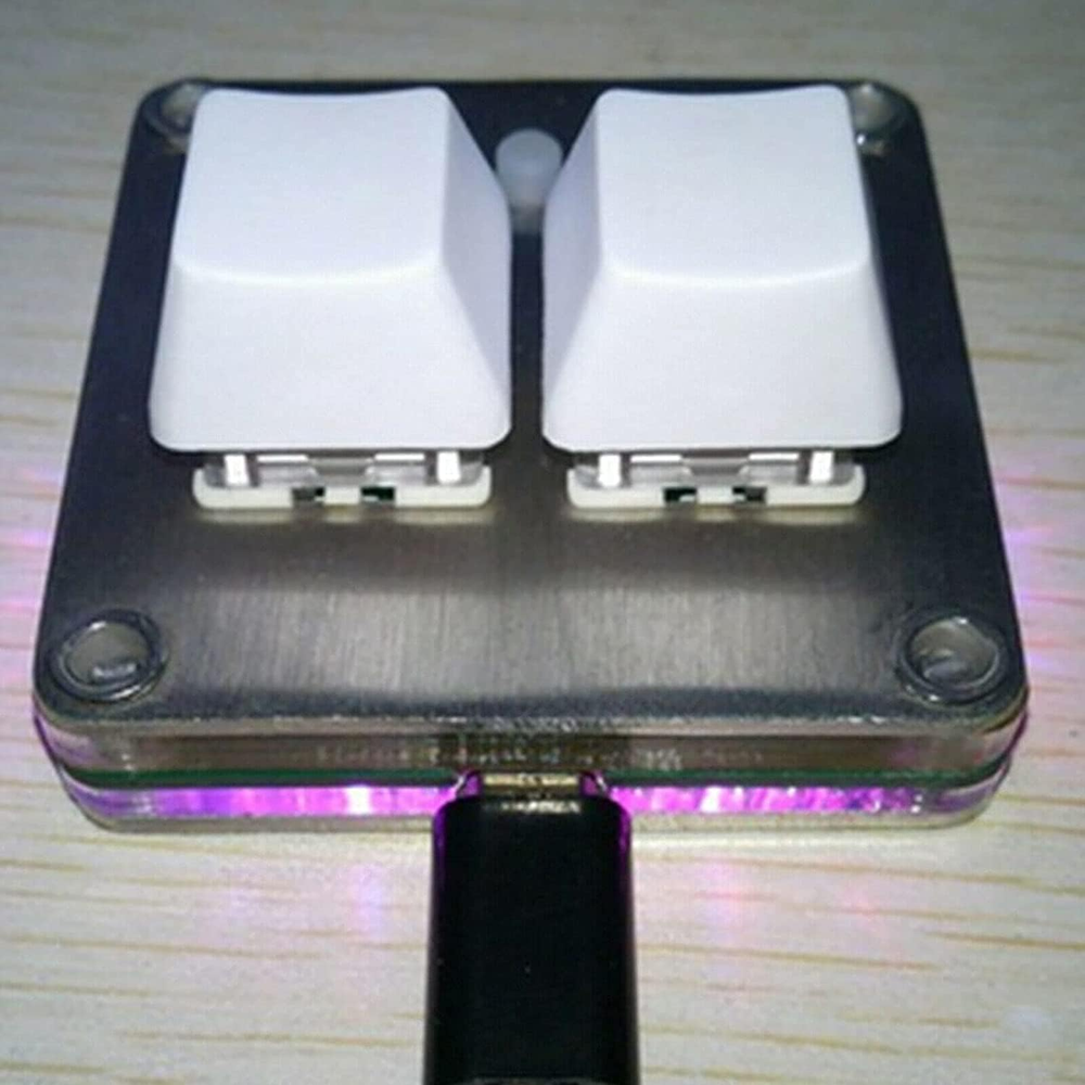 Sayobot O2C OSU Mini Mechanical Keyboard with Cherry MX Red Swipes Compact Design for Gaming and Precision Typing