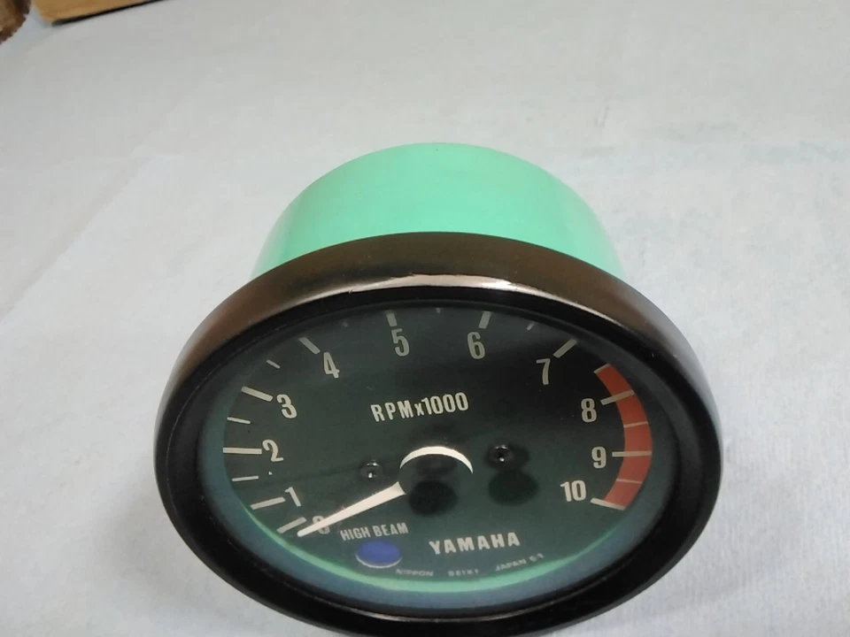 1977 Yamaha XS 650 750 Working Tachometer RPM Gauge Nice! XS650 XS750 XS750D - Image 4 of 4