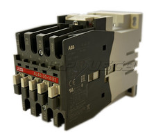 ABB AL40-30-10RT Contactor, NEMA, 3 Pole, 60 Amp, 24Vdc Coil, 1 NO Aux, DIN Rail