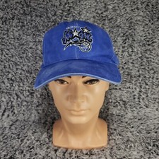 Orlando Magic Hat Cap Blue Youth Adjustable Optic Fiber No Power Source NBA Logo