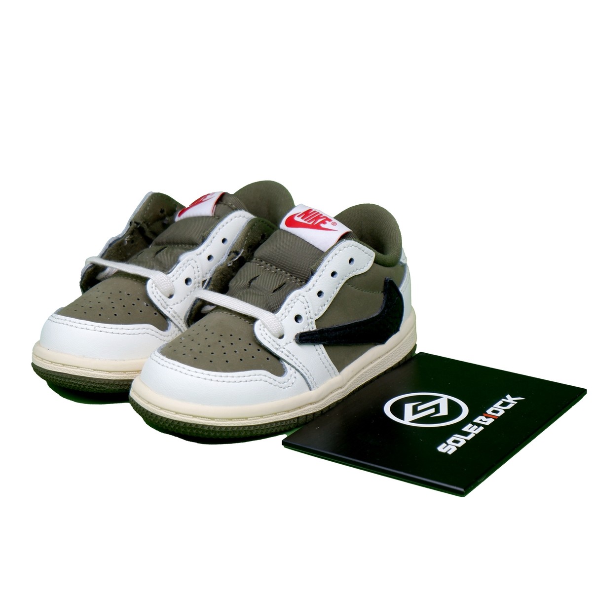 Travis Scott x Air Jordan 1 Low OG SP Medium Olive (TD)DO5441-200