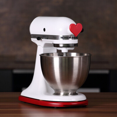 Schmuckschraube Zubehör Abdeckung für KitchenAid Artisan | Classic | MINI | Herz