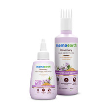 Mamaearth Combo of Rosemary Hair Growth Oil  Scalp Serum - 150 ML 50 ML
