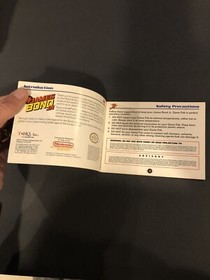 james bond jr nes Manual Only