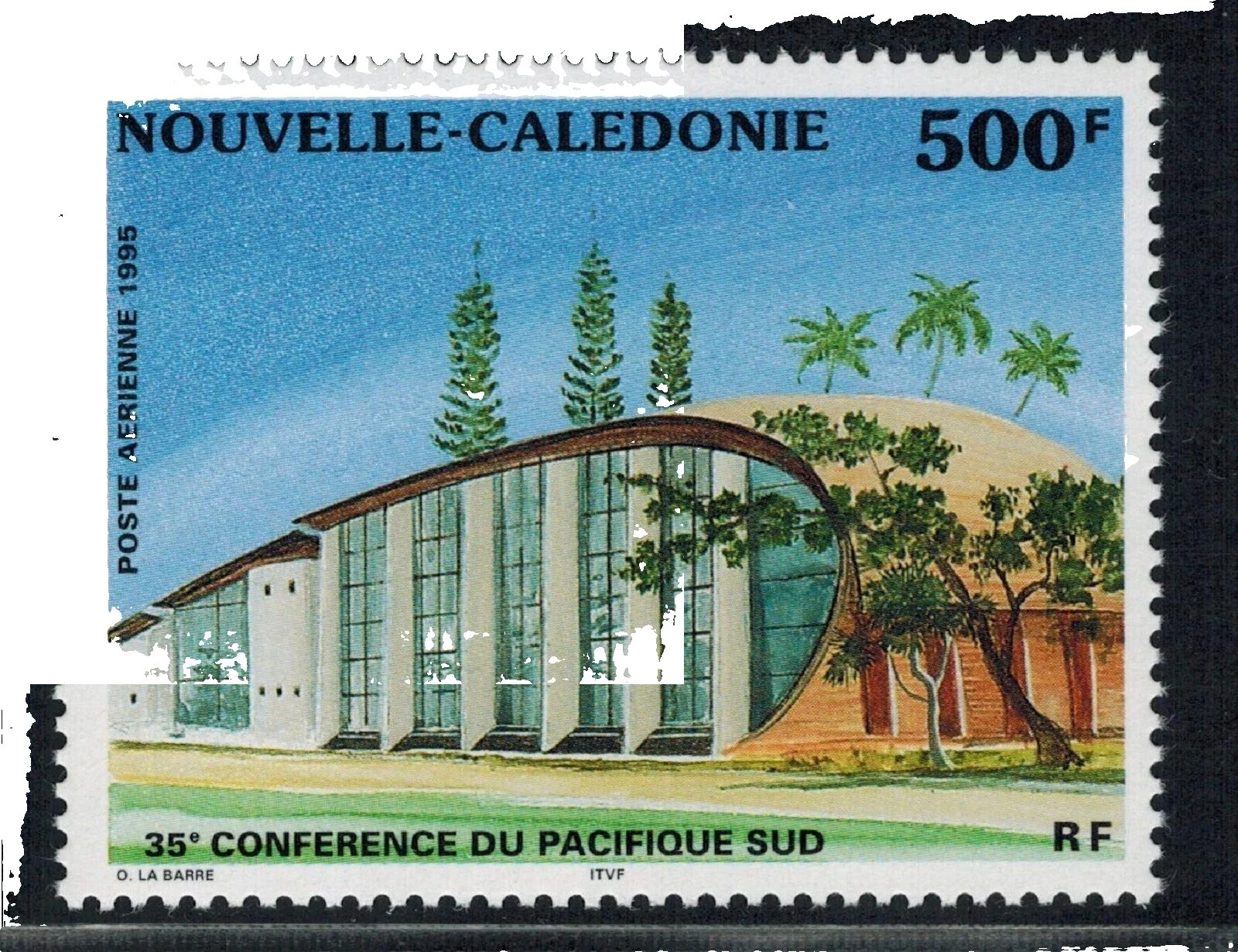 New Caledonian Mint Never Hinged/MNH Air Mail Stamps