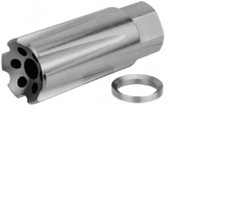 .300 BLK .308 Linear Comp Muzzle Brake 5/8-24 Stainless USA Made + Crush Washer