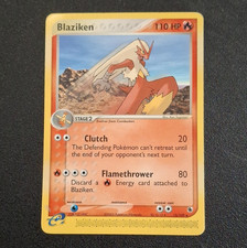 Nintendo Pokemon TCG Blaziken 15/109 Ruby & Sapphire Holo Rare 110HP Eng 2003 on eBay