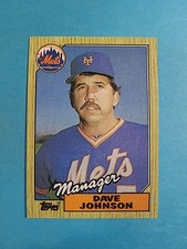 Dave Davey Johnson 1987 Topps Baseball Card # 164 J8948