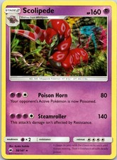 SCOLIPEDE - 58/147 Burning Shadows - POKEMON NM/M