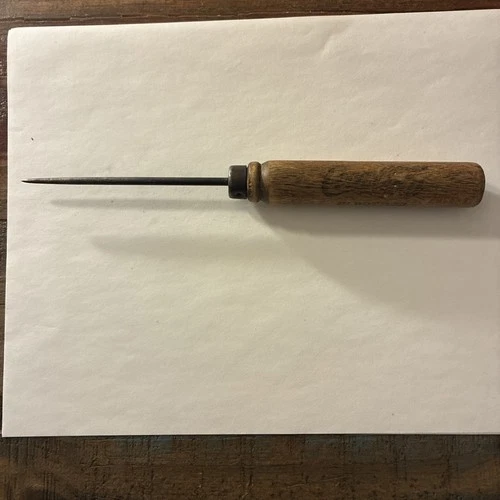 Coca-Cola Vintage Ice Pick 9" with Wooden Handle