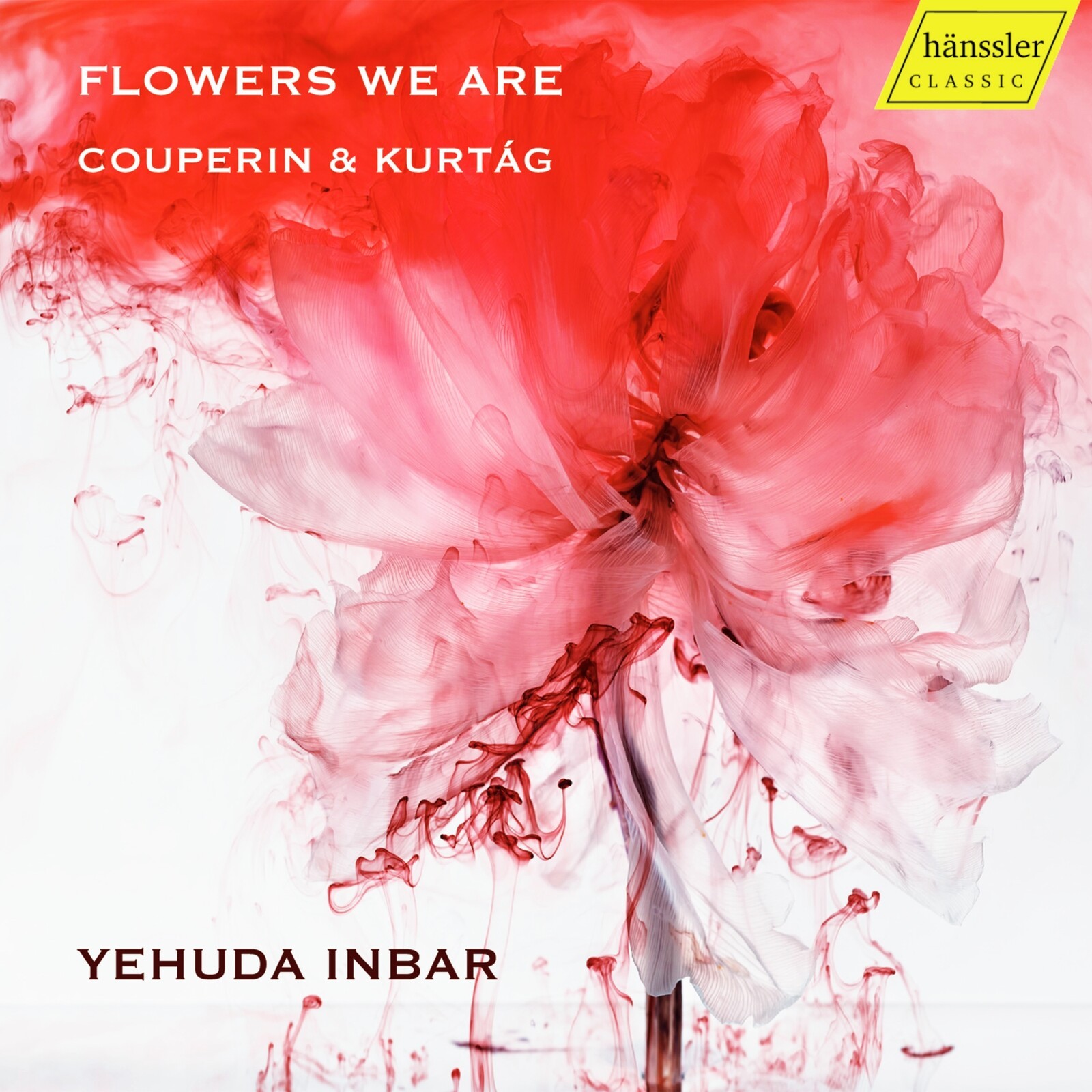 HC25050 Yehuda Inbar Flowers We Are: Couperin & Kurtag CD HC25050 NEW