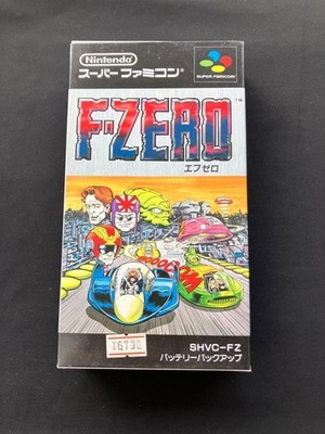 F-Zero (Super Nintendo Entertainment System, 1990) - Japanese