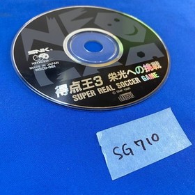 ◇SG710 Neo Geo CD SNK SUPER SIDEKICKS 3 TOKUTEN OU 3 Only Software Japan