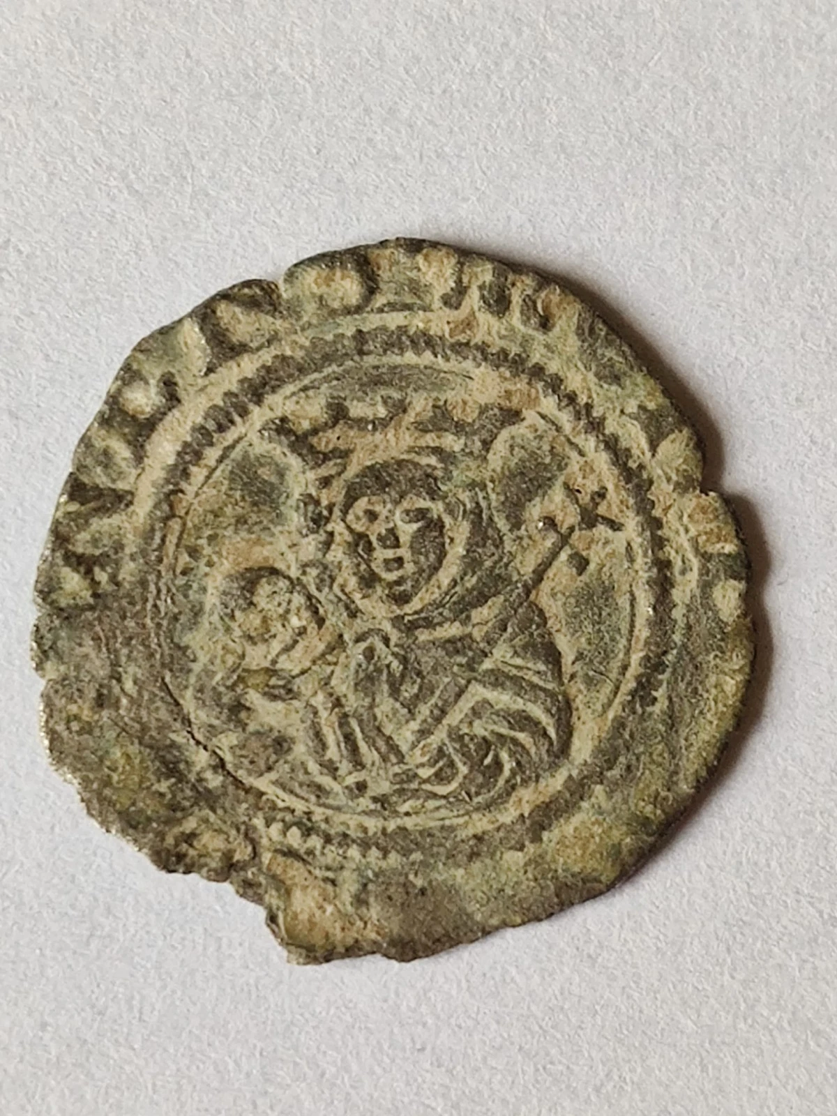 Superbe Monnaie Feodale A Identifier - Photo 1/2