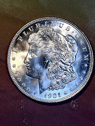 1921  P Morgan Dollar CH BU +  BEAUTIFUL BLAZER  clearance starting at $.99