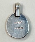 Vintage Joe N. McCabe Navajo Sterling Silver & Spiny Oyster Pendant — photo 6