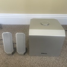 Dell A525 Zylux Multimedia PC Computer Speaker System with Powered Subwoofer