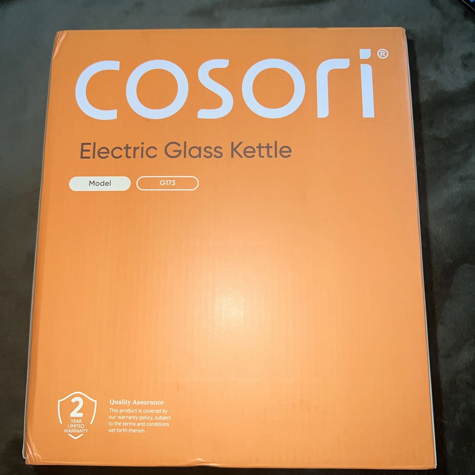 COSORI 7 Cup Electric Glass Kettle Water Boiler G173 NEW Never Opened