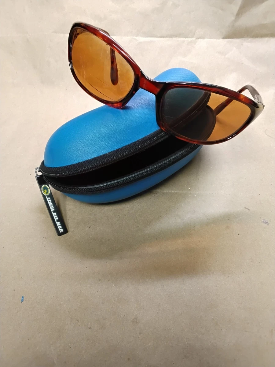 Costa Del Mar Tortoise Shell Frame Made In Japan With Original Case Model HR-10 Men main image 3