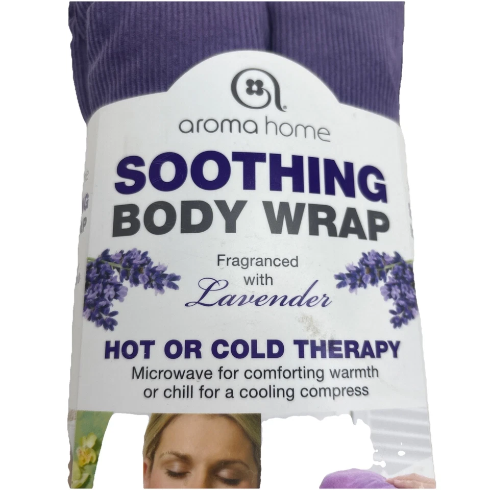 Домашнее успокаивающее обертывание для тела для микроволновой печи Aroma — лаванда - Изображение 2 из 4