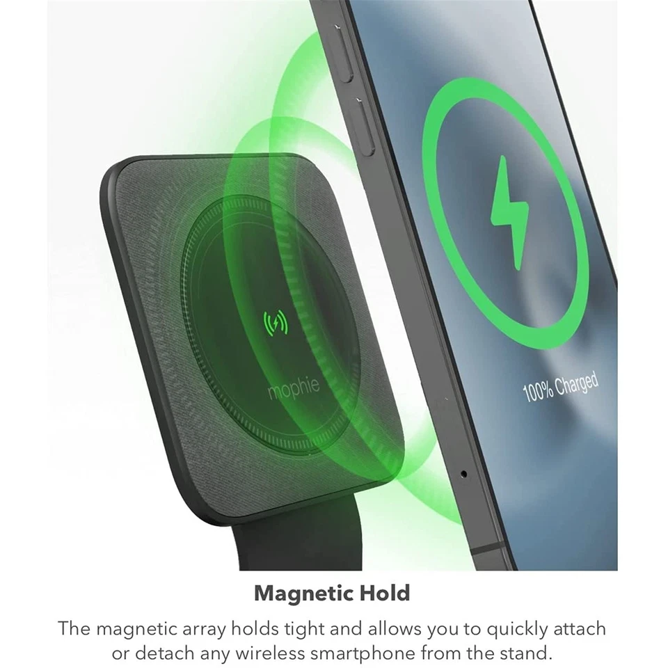 15W Magnetic Wireless Charger Charging Stand For Samsung iPhone 17 Pro 14 15 14 - Image 2 of 4