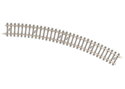 Minitrix / Trix N 14510 - Gebogenes Gleis mit Betonschwellen Radius 261,8 mm NEU | Zustand: Neu