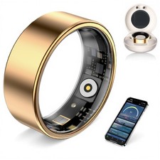 AI Smart Ring for Women Men - Sleep Tracker Ring with Heart Rate, Blood Oxyge...