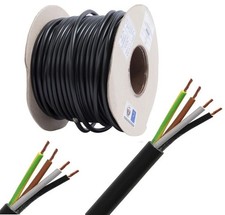 5 Core Flex Cable 200/500 Volt Voltage Power Cable Electrical AC DC Solar Lead