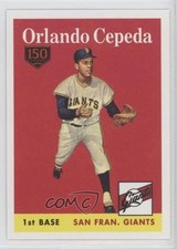 2019 Update Iconic Card Reprints 150th Anniversary 81/150 Orlando Cepeda HOF 6k2