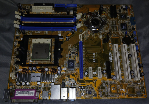 ASUS A8N-E rev 2.00 Socket 939 Motherboard w/ AMD Athlon 64 x2 4200+ 4GB DDR400 - Picture 6 of 11