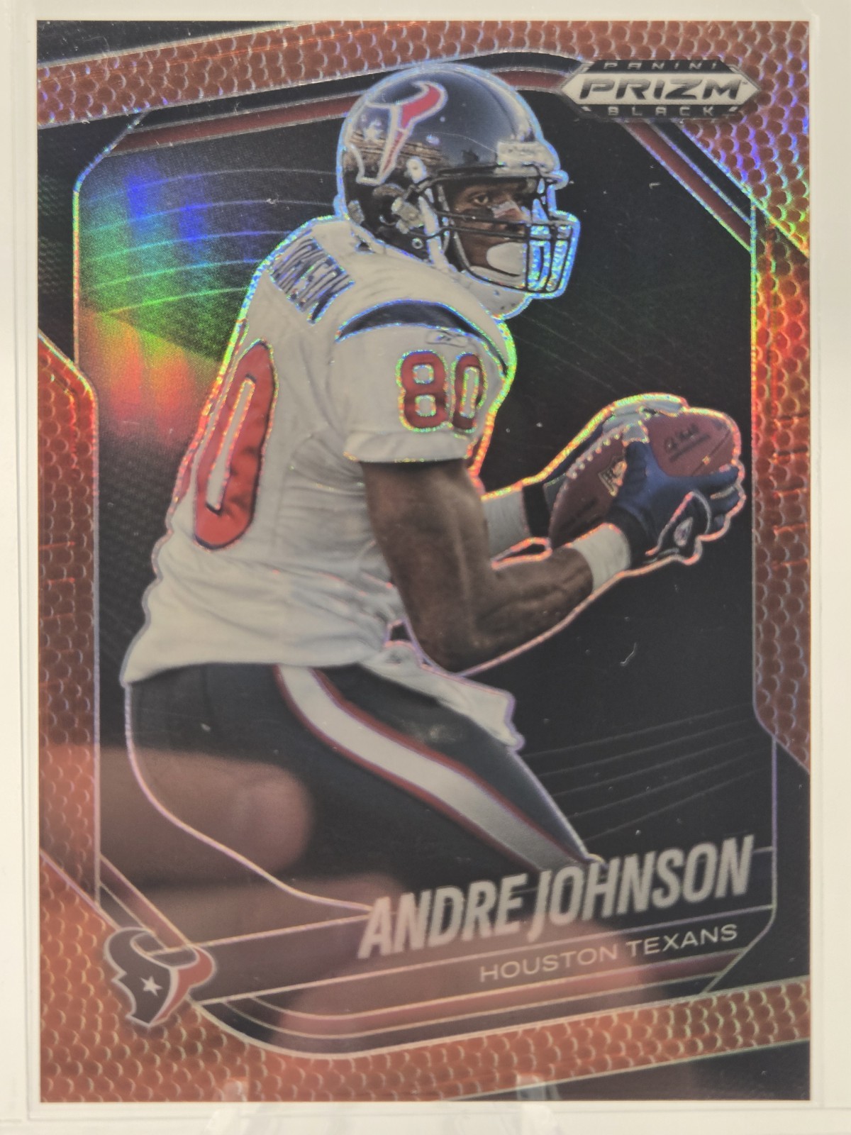 2025 Panini Prizm Black - Andre Johnson #67 Football Prizm /225
