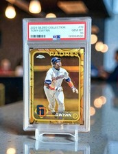 Tony Gwynn Gold Refractor PSA 10 2024 Gilded Collection /99 POP 2! Flawless!