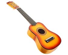 MAGICLULU 21 Inch Acoustic Guitar Wooden Beginner Instrument Adjustable Strings
