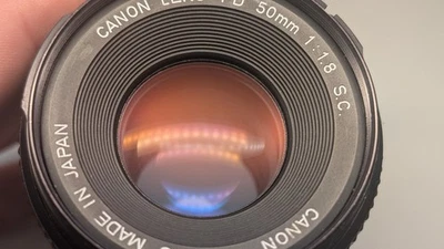 Canon FD f/1.8 Camera Lenses 50mm Focal for sale | eBay
