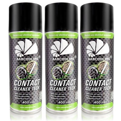 AABCOOLING Kontaktspray 3x400ml Kontaktreiniger Elektronik-Spray Reiniger