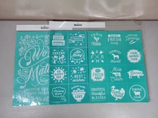 Lot of 3 Chalk Couture - Locally Grown, Celebration Minis, Words Matter