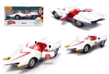 Speed Racer MACH 5 1:32 Scale White Diecast Model Car  By Jada 35882-6D