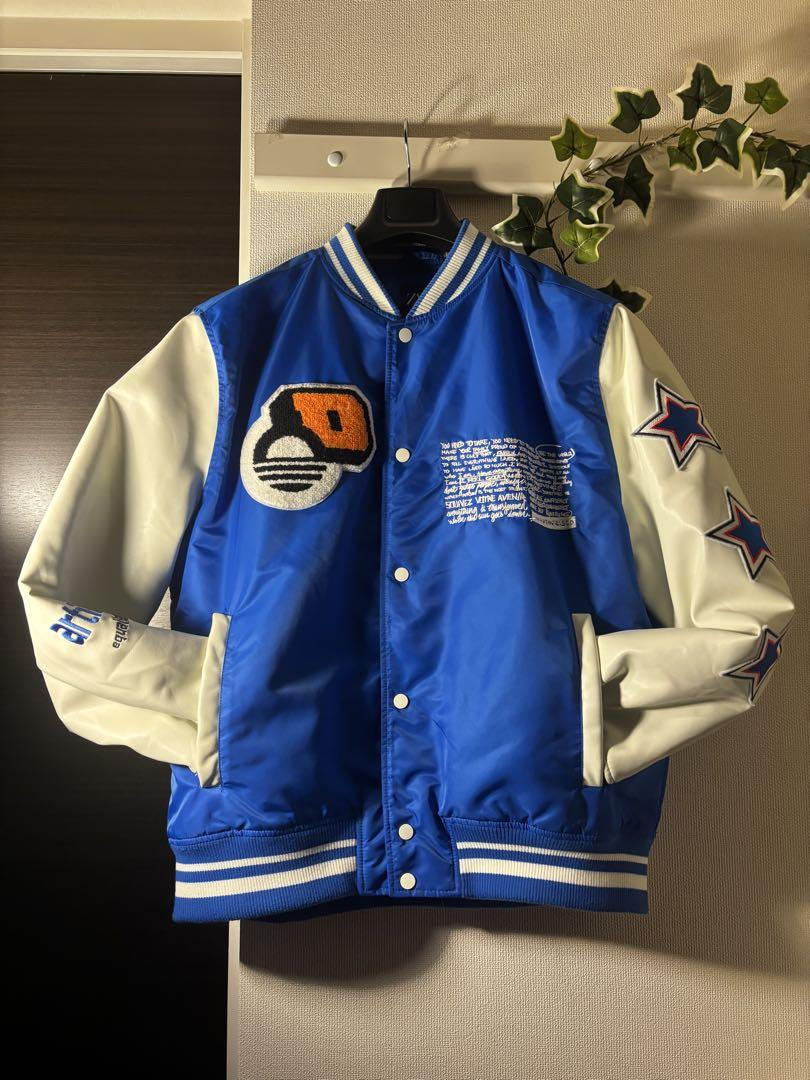Zara Out-Of-Print Stadium Varsity Jacket Blue Wool Body size Zara Out-Of-Print Stadium Varsity Jacket Blue Wool Body size