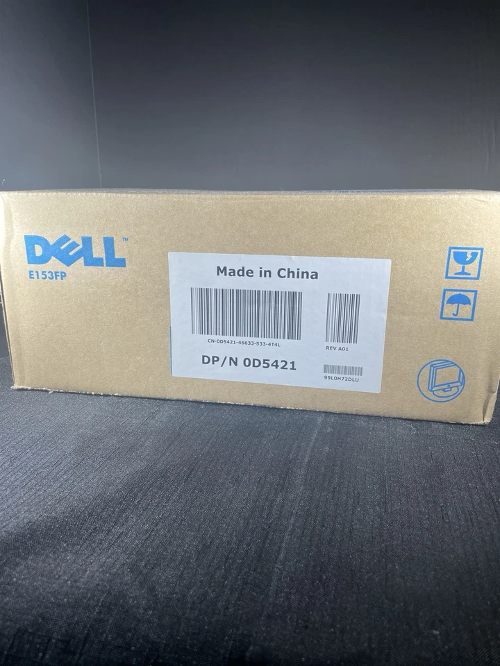 Vintage NOS 2004 Dell Desktop Monitor Model E153FP LCD Flat Panel Monitor - Image 4 of 4