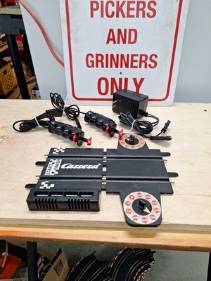 Carrera Go Start Track With Adapter, 2 Controllers & Lap Counter   Tested  # 2