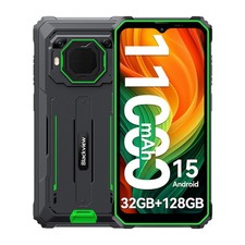 Blackview BV6200 Plus Rugged Smartphone 32GB+128GB 11000mAh Android 15 Telefono